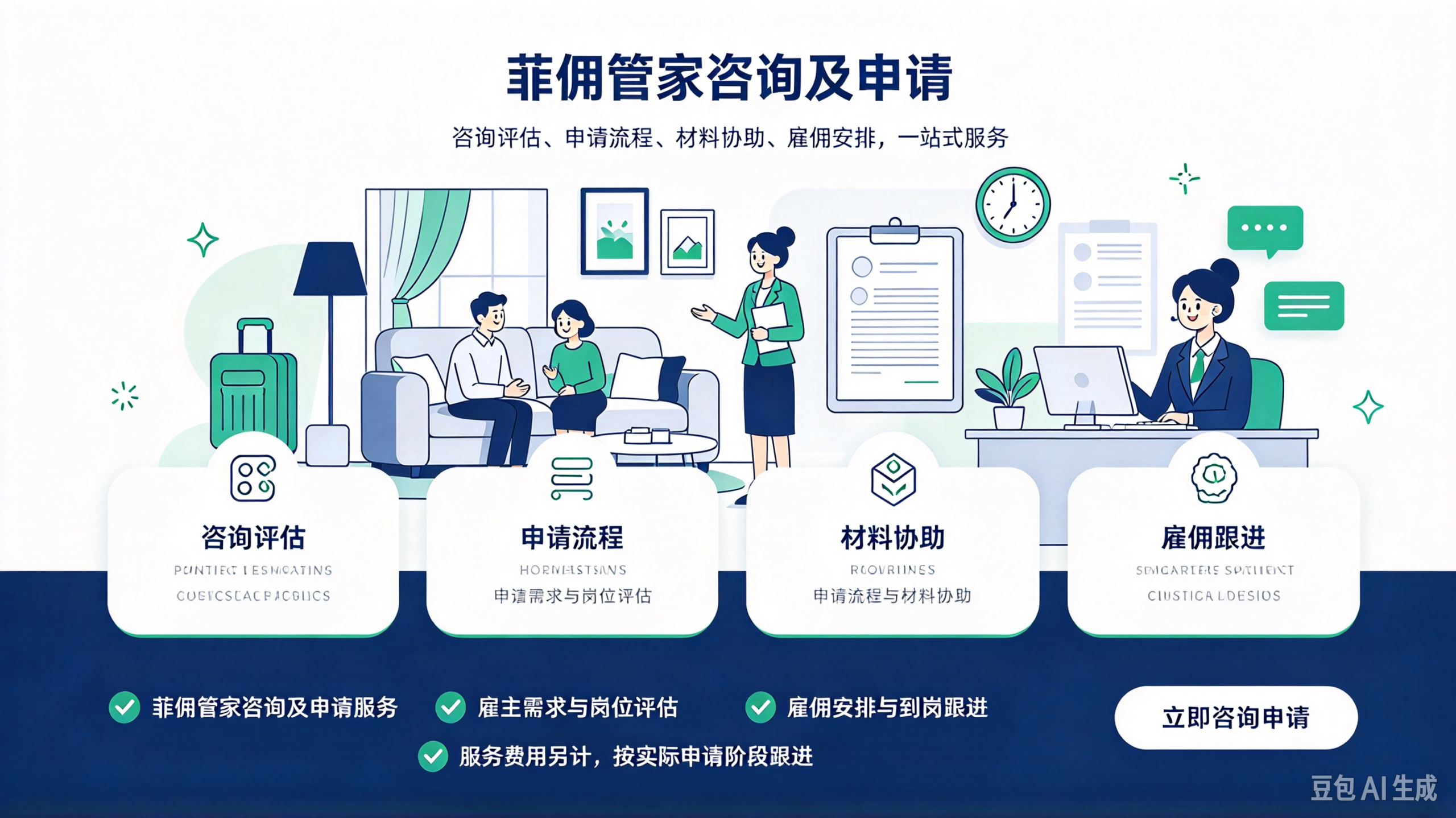 智汇香港logo设计 (15) 菲佣管家咨询及申请:圖片 1